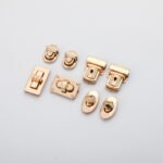 Customised Bag Locks Design Handbag Turn Twist Lock Metal Hardware for Bags and Luggage Purse Lock