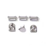 Factory Direct Stainless Iron Men Metal Trousers Hooks Trouser Buckle for Skirts Use