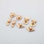 Customised Bag Locks Design Handbag Turn Twist Lock Metal Hardware for Bags and Luggage Purse Lock