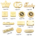 Hot Sales Hanging logo Fashion Handbag Accessories Metal Tassels for Making Purses