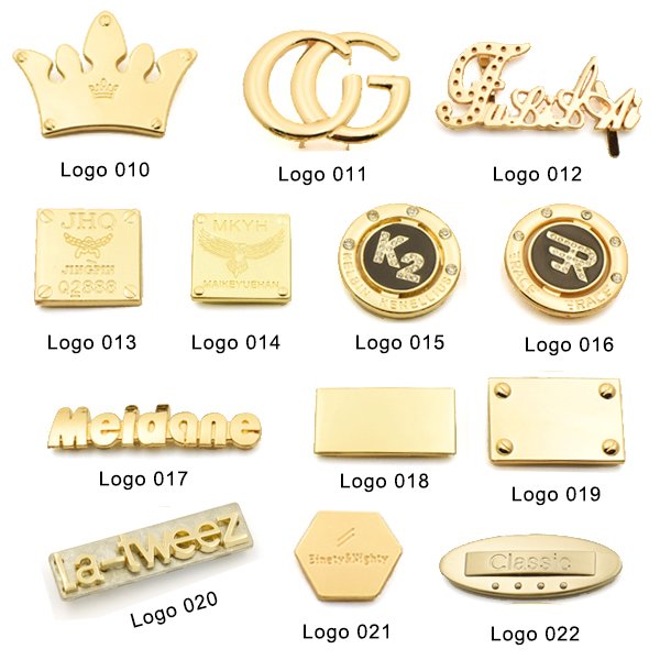 Hot Sales Hanging logo Fashion Handbag Accessories Metal Tassels for Making Purses