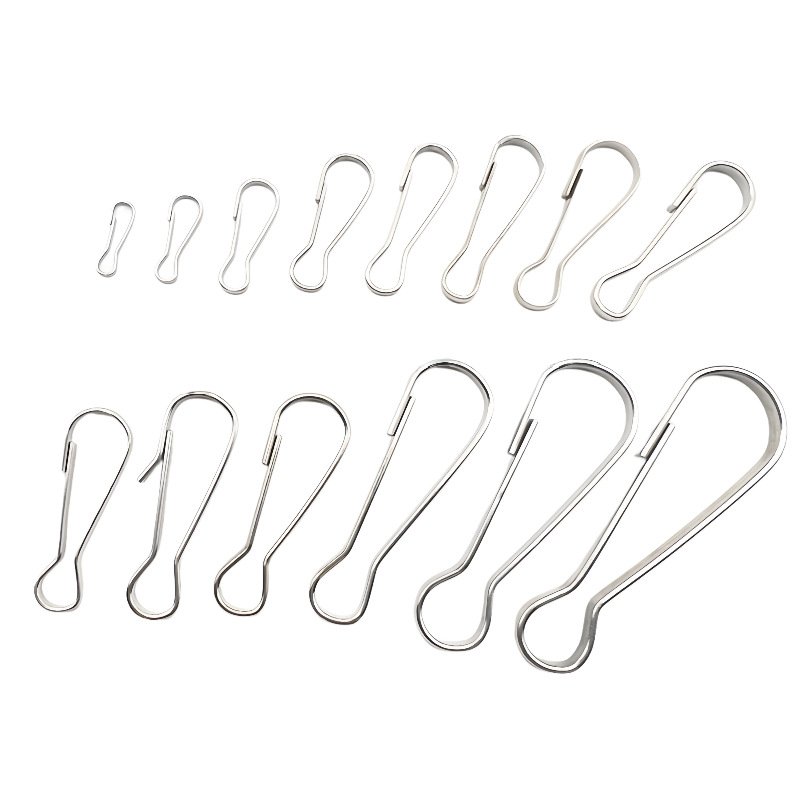 High Quality Metal Spring Hooks Trendy Purse Strap Clip Safety Metal Snap Hook