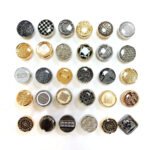 Wholesale  Metal Button Cap Arab Thobe Snap Buttons for Men Clothes