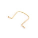 Bag Hardware Accessories Custom Shape Metal Bag Purse Handle for Handbags