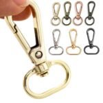 Metal Swivel Key Chain Hooks Clasps Lightweight Clips Lobster for Shoulder Strap Belt Clasp Bag Accessories