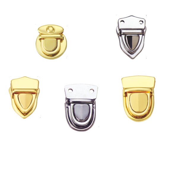Wholesale Bag Lock Buckle Metal Accessories Twist Lock Clasp for Bag Handbag
