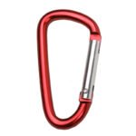 D-shaped Outdoor Aluminum Alloy Quick-release Buckle Climbing Buckle Hook Luggage External Hanging Travel Small Accessories