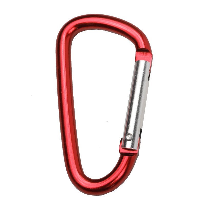 D-shaped Outdoor Aluminum Alloy Quick-release Buckle Climbing Buckle Hook Luggage External Hanging Travel Small Accessories