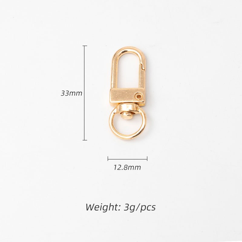 Fashion Metal Keychain with Hanging Buckle Convenient and Beautiful Hook for Door Type Jewelry Accessories