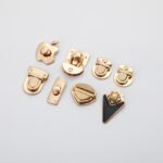 Customised Bag Locks Design Handbag Turn Twist Lock Metal Hardware for Bags and Luggage Purse Lock