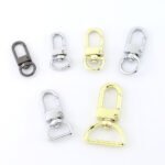 Manufacturer Wholesale Bag Accessories Hardware Alloy Handbag Swivel Snap Hook Clasp Metal Snap Hook Buckle