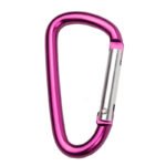 D-shaped Outdoor Aluminum Alloy Quick-release Buckle Climbing Buckle Hook Luggage External Hanging Travel Small Accessories