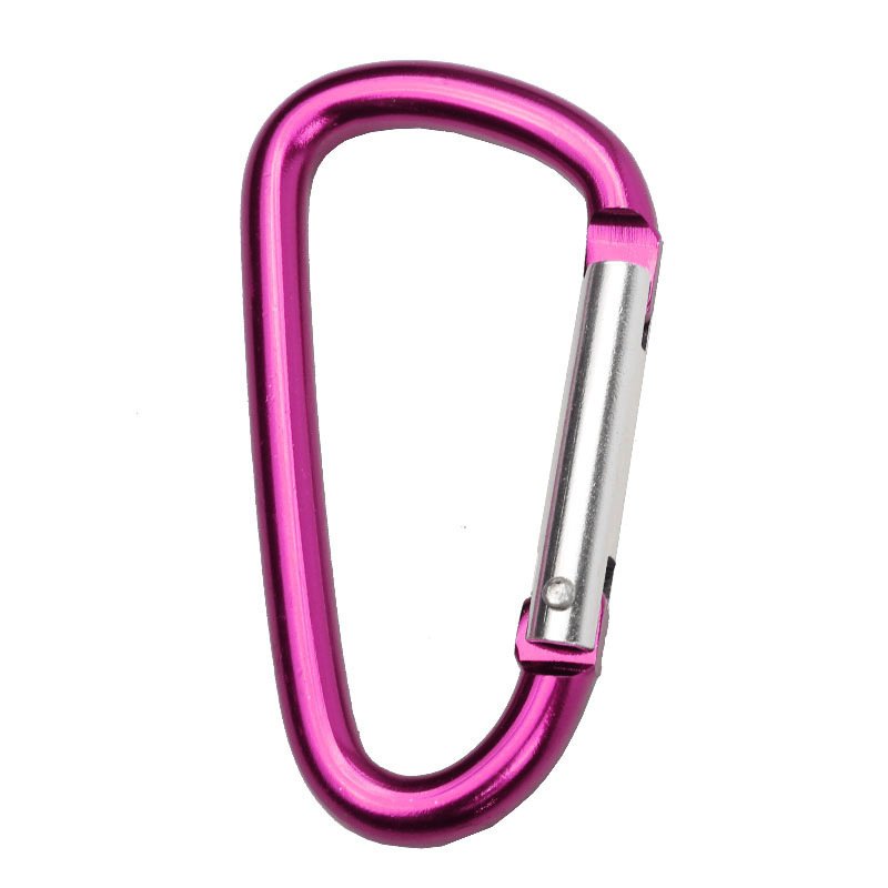 D-shaped Outdoor Aluminum Alloy Quick-release Buckle Climbing Buckle Hook Luggage External Hanging Travel Small Accessories