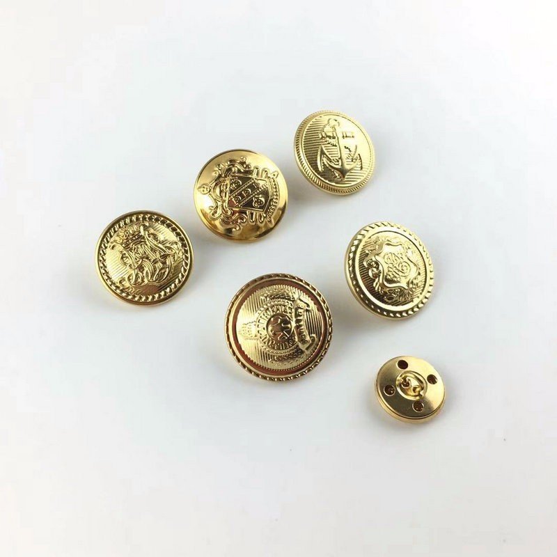Wholesale Metal Buttons With Custom logo Sewing Brass Buttons