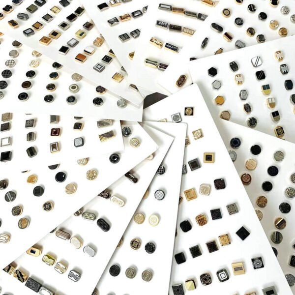 Wholesale  Metal Button Cap Arab Thobe Snap Buttons for Men Clothes