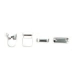 Factory Direct Metal Iron Waist Adjuster 4 Parts Fasteners for Clothes and Skirts Trouser Hook