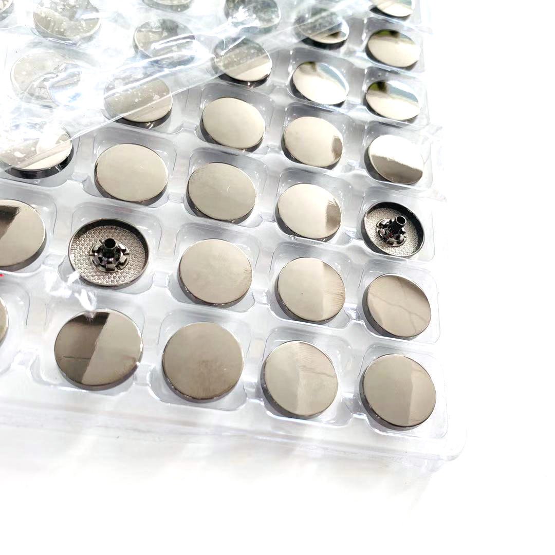 Wholesale  Metal Button Cap Arab Thobe Snap Buttons for Men Clothes
