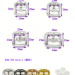 20mm Adjustable Durable Custom Shoe Buckle for Men Dress Shoes  Sandals Slippers