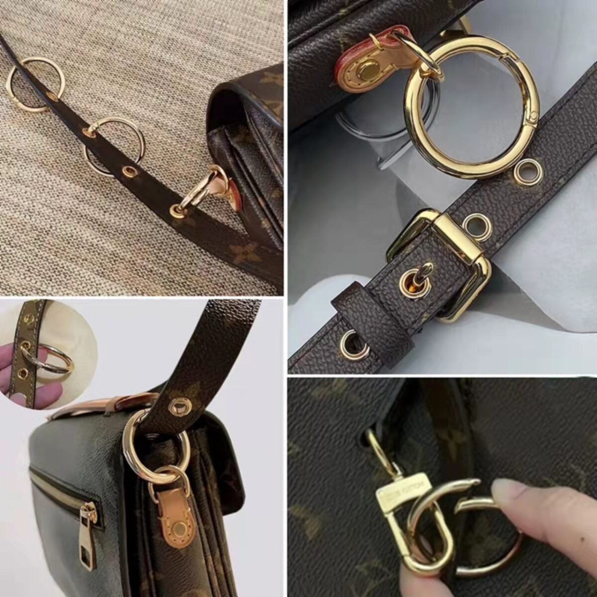 Cheap Custom Metal Spring O Rings Circle Snap Clip Hook Spring Buckles Clasp for Bag Zinc Alloy Ring for Bag
