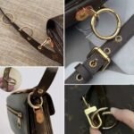 Cheap Custom Metal Spring O Rings Circle Snap Clip Hook Spring Buckles Clasp for Bag Zinc Alloy Ring for Bag