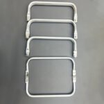 Wholesale 20/22/25/30cm Aluminum Tube Smooth Bracket Bag Handle Handbag Sewing Accessories Wallet Frame