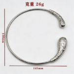 Factory High Quality Eco-Friendly Nickel-Free Durable Metal Open Collarbone Necklace Geometric Rigid Cuff Choker Bulk Zinc Alloy