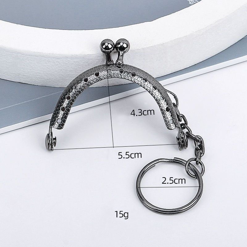 Wholesale Handbag Clutch Handles for Hardware Accessories Evening Bags Kiss Clasp Lock Pearl Purse Frame