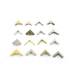 Different Styles Iron Corner Decorative Metal Book Corner Protectors for Furniture