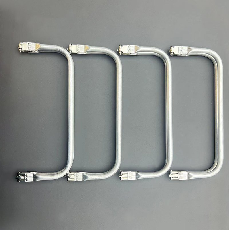 Wholesale 20/22/25/30cm Aluminum Tube Smooth Bracket Bag Handle Handbag Sewing Accessories Wallet Frame