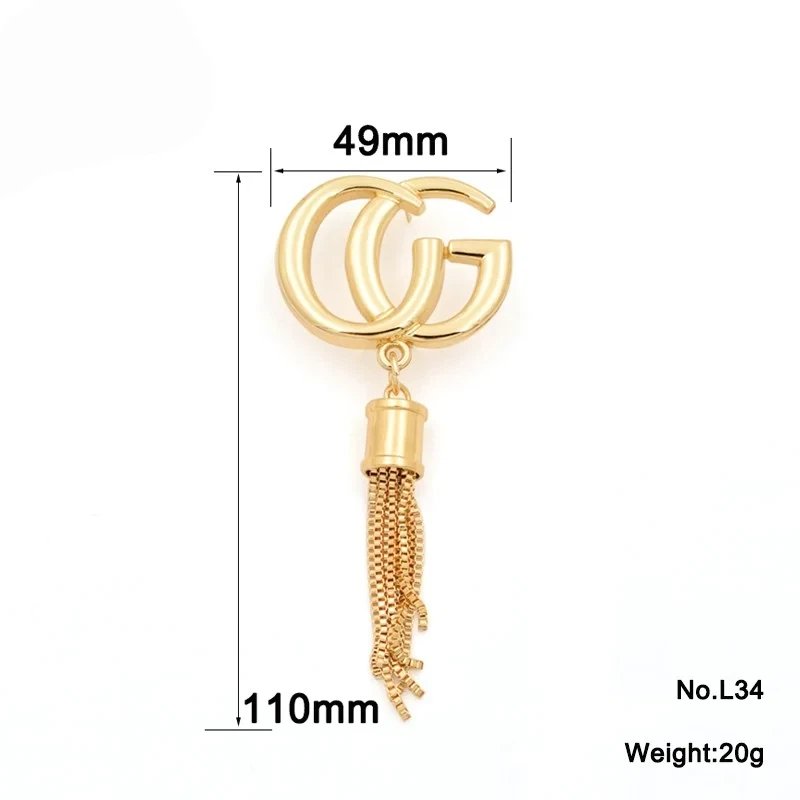 Hot Sales Hanging logo Fashion Handbag Accessories Metal Tassels for Making Purses