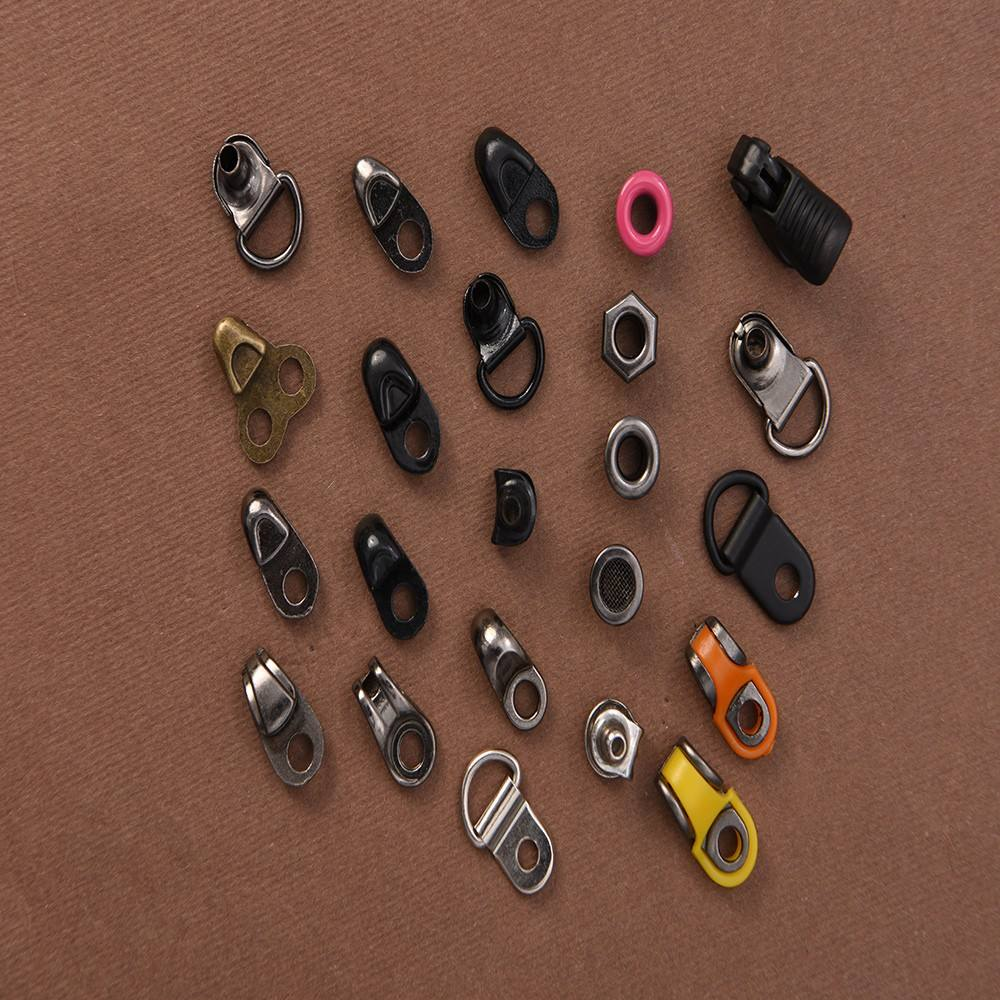 Boot Hooks Eyelet Buckles Shoelace Buckle With Rivet for Hike Climbing Shoes